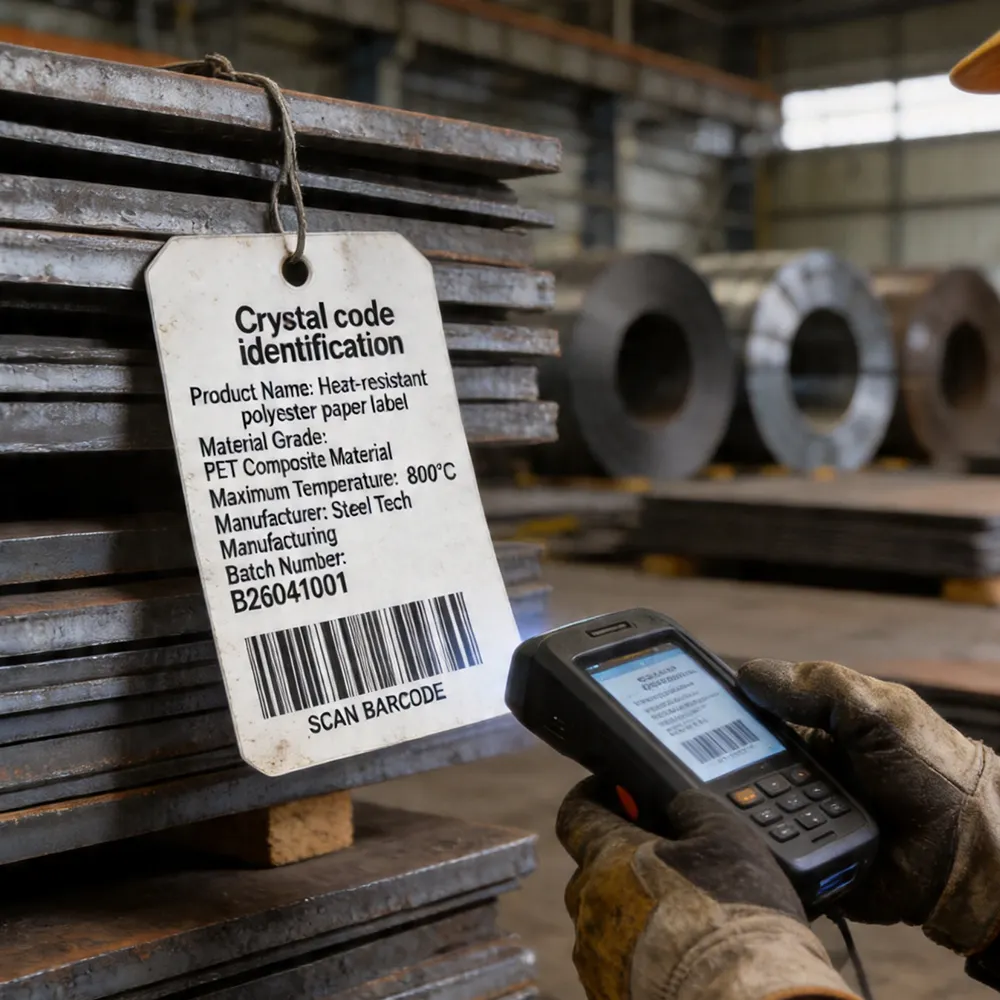 Plaques de codes-barres industrielles