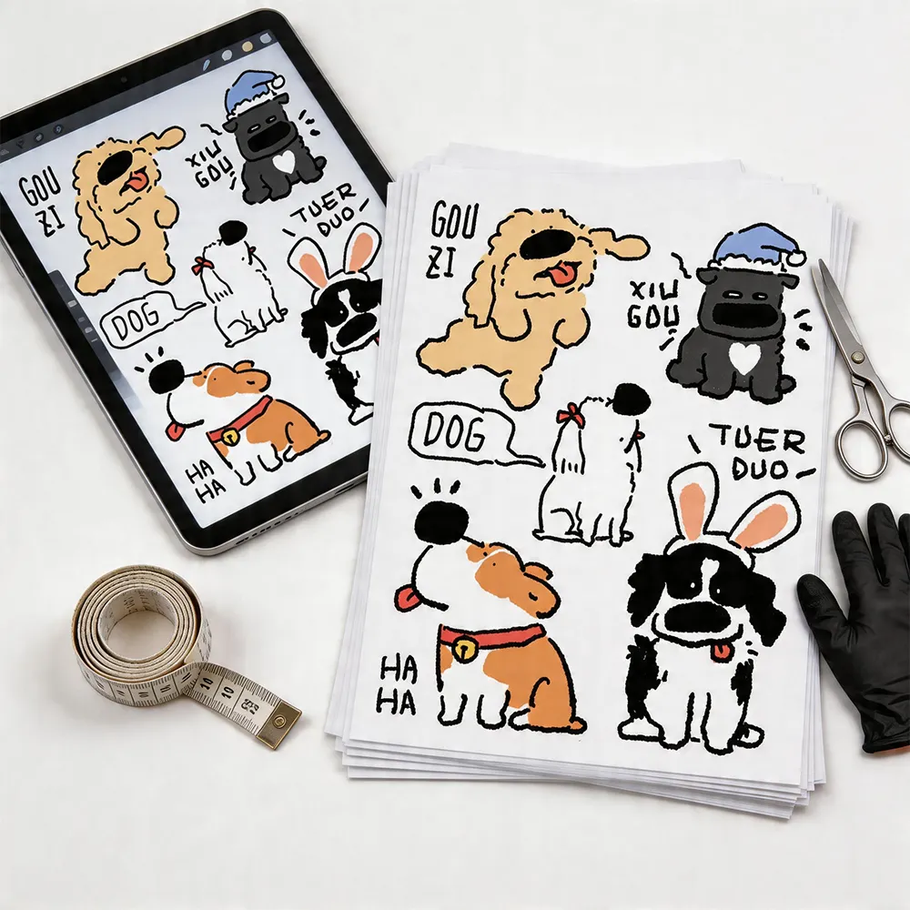 Papier personnalisé pour tatouage