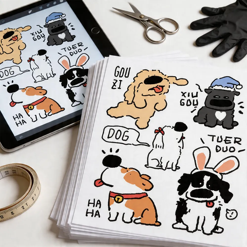Papier de tatouage DIY