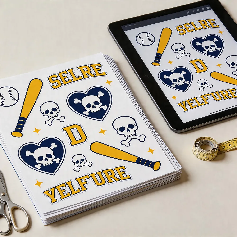 Papier autocollant pour tatouages