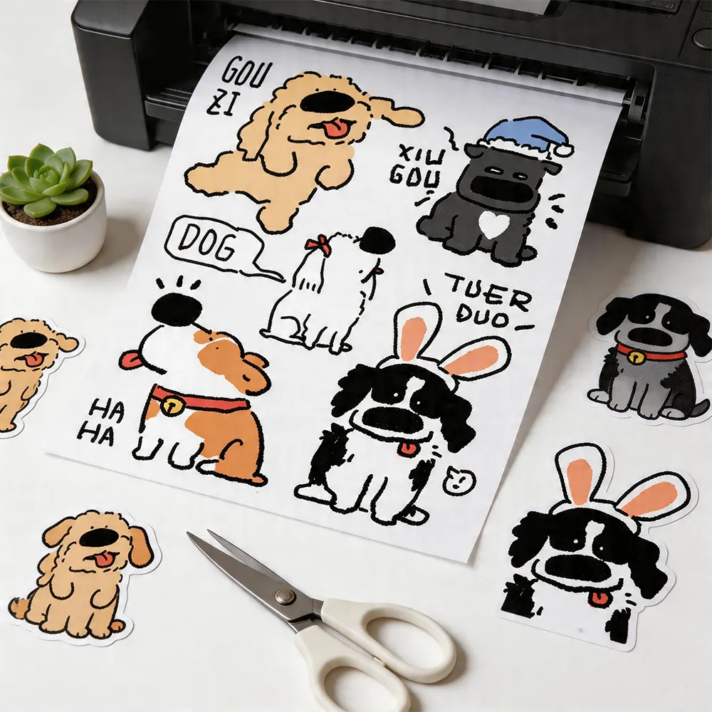 Papier pour autocollants à tatouage