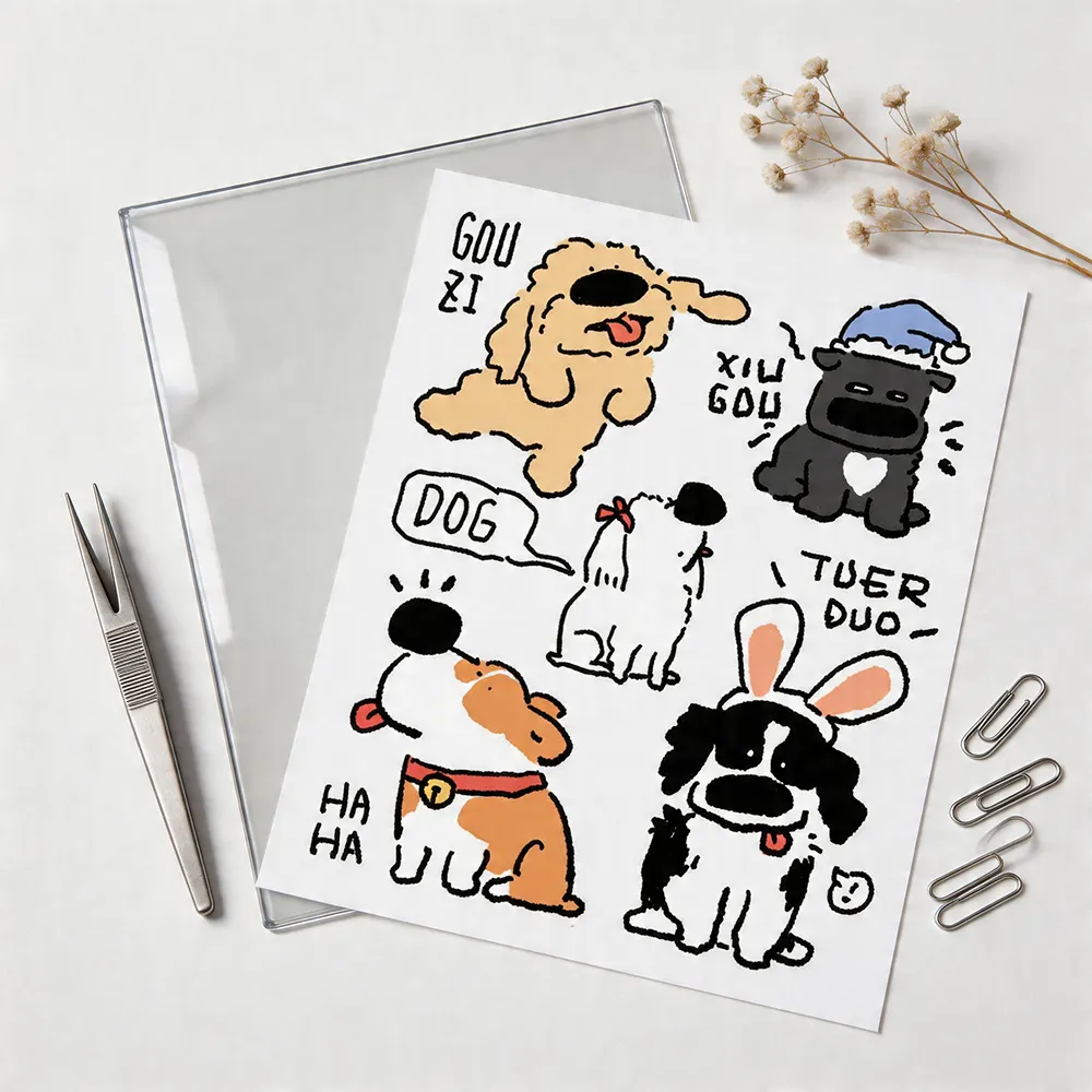 Papier de tatouage DIY