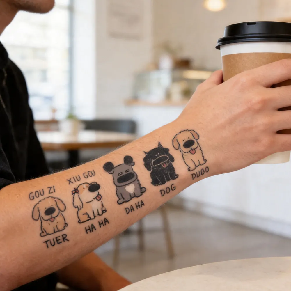 Papier de tatouage DIY