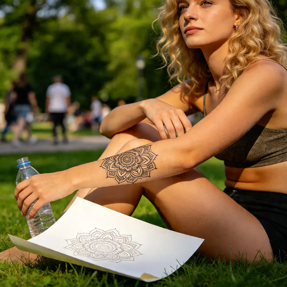 Tatouages temporaires faits maison
