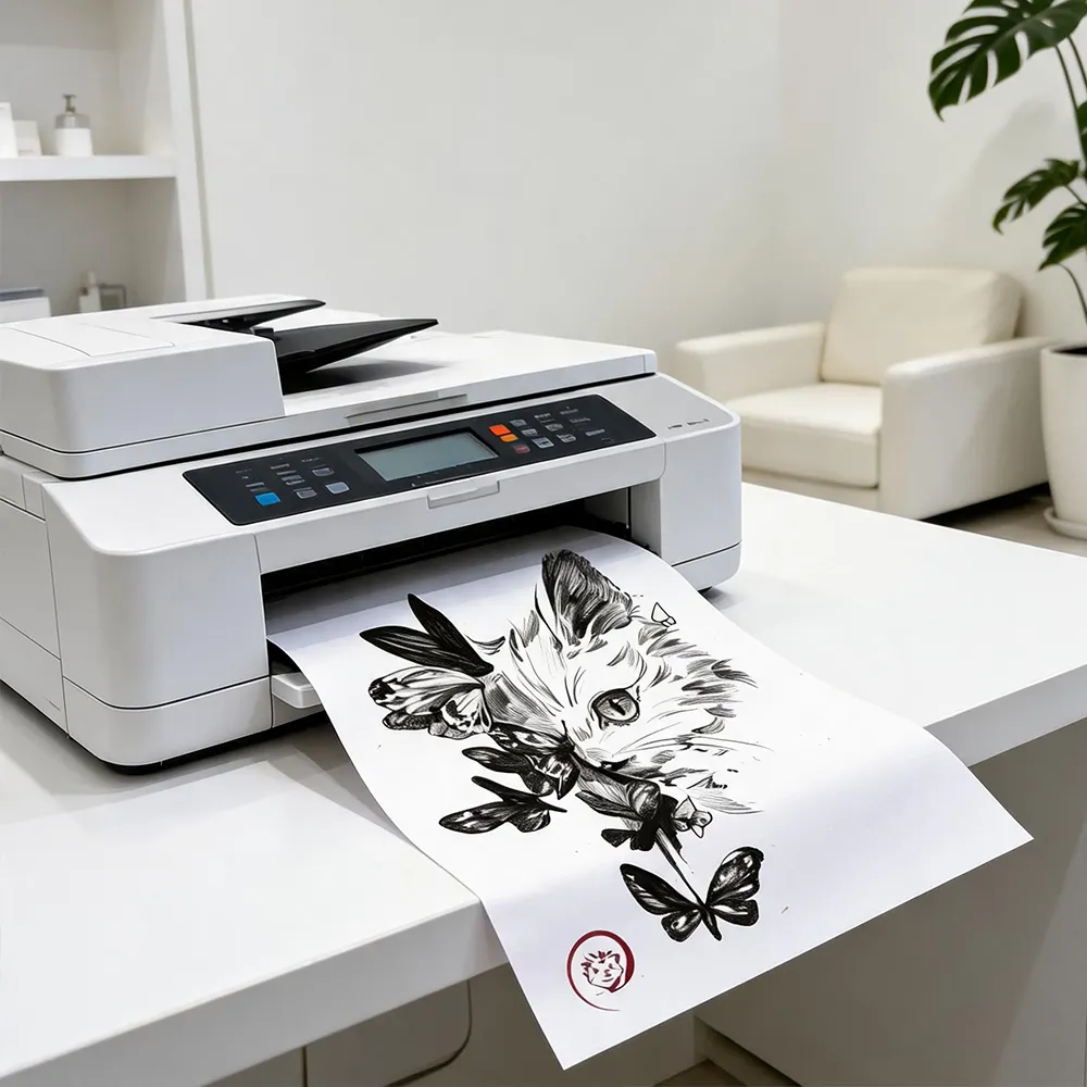 Papier pour tatouage de salon de beauté