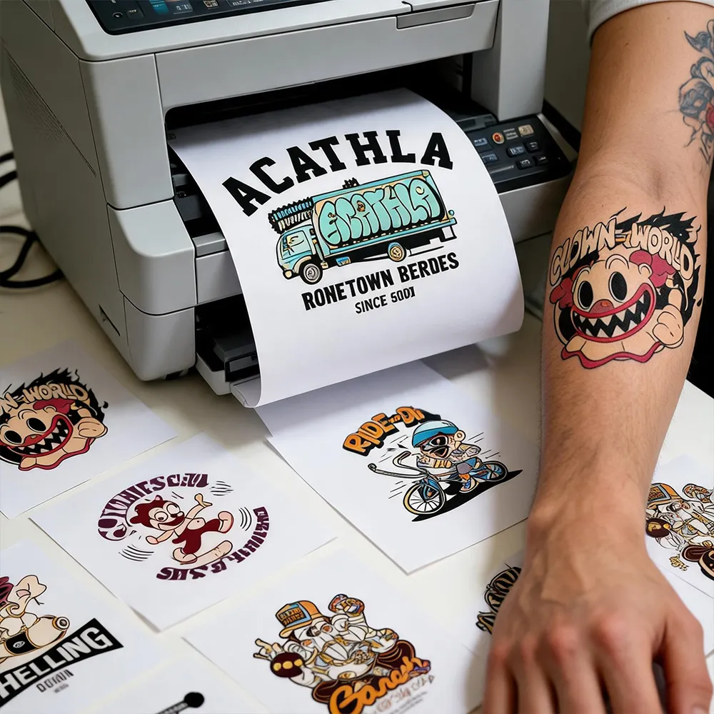 Meilleur papier à tatouer imprimable