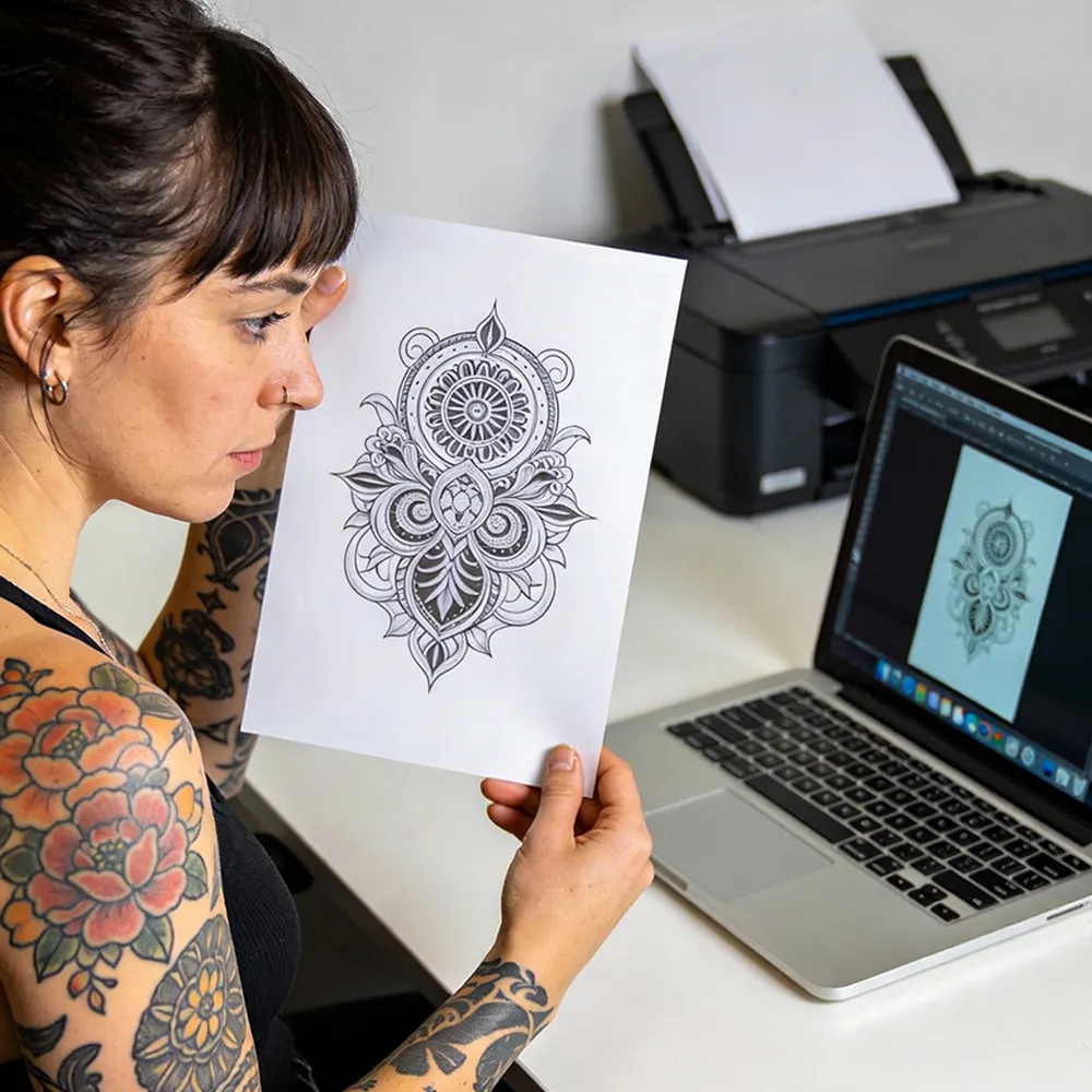 Achetez du papier à tatouer imprimable