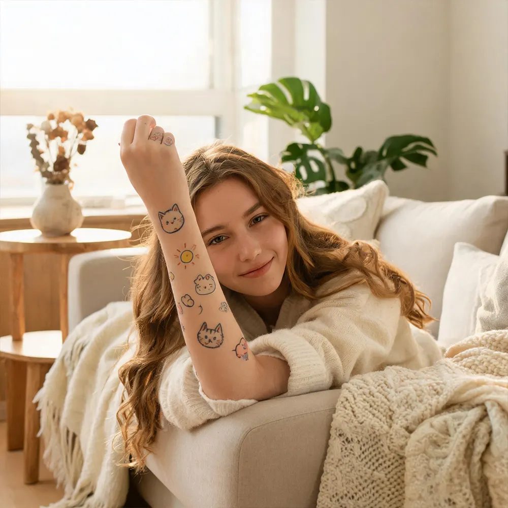 Autocollants de tatouage jouets pour enfants