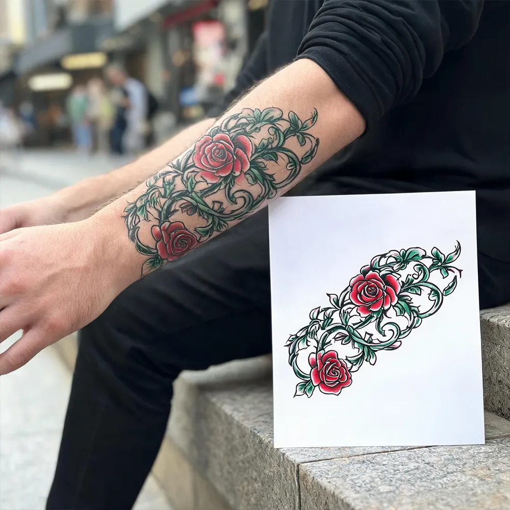 Papier transparent pour tatouage