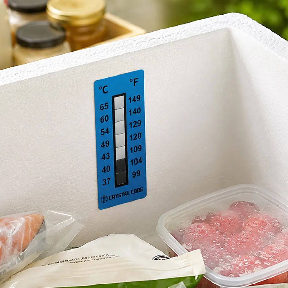 Indicateur de température de stockage à froid