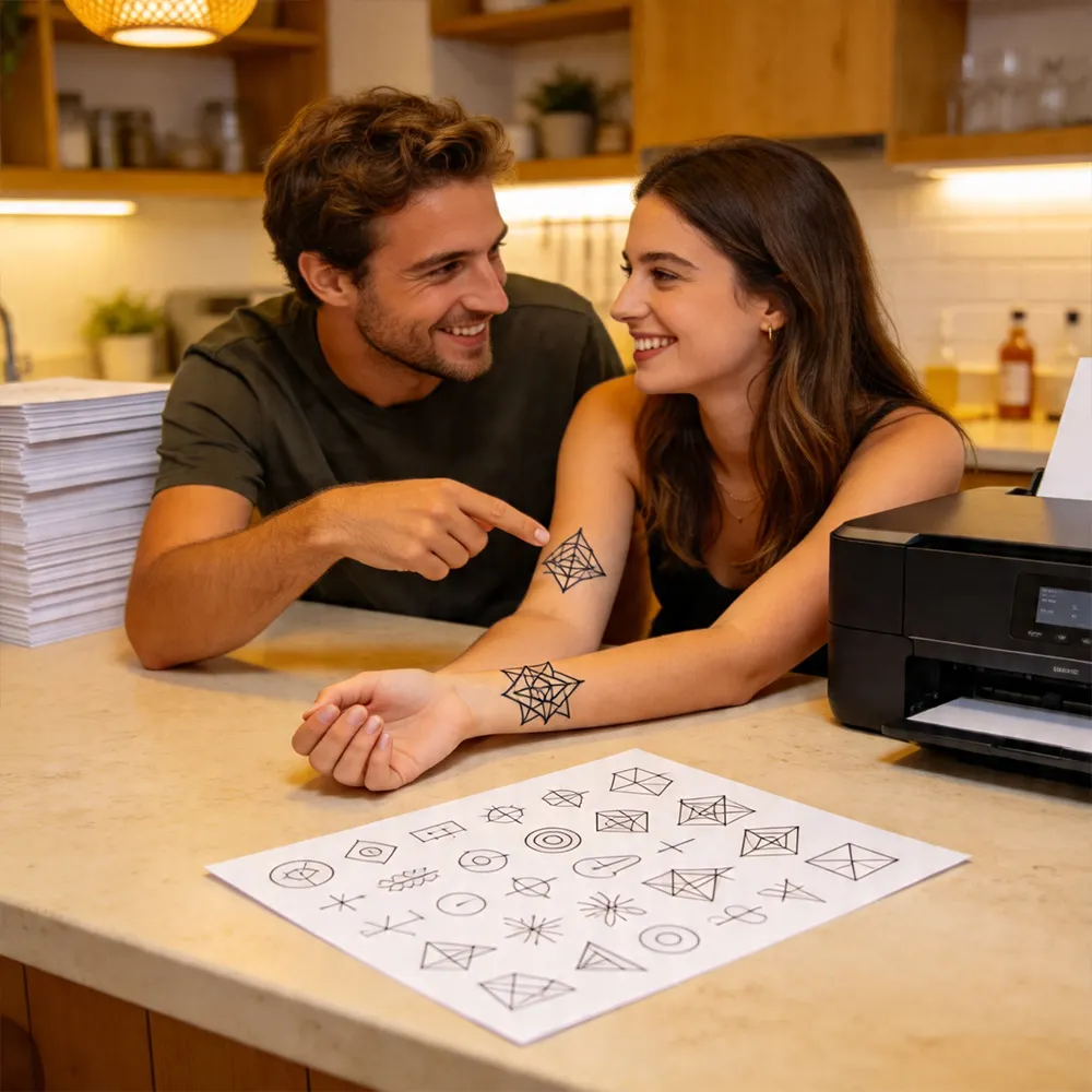 Tatouages temporaires personnalisés