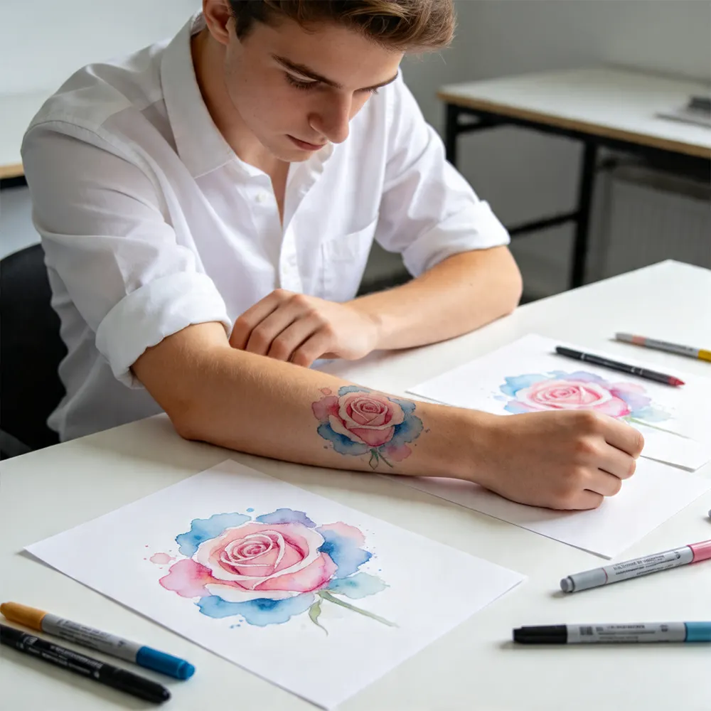 Tatouages temporaires personnalisés