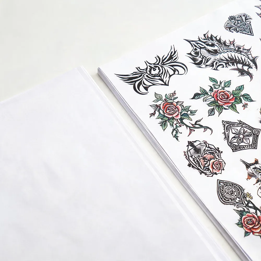 Papier autocollant durable pour tatouages