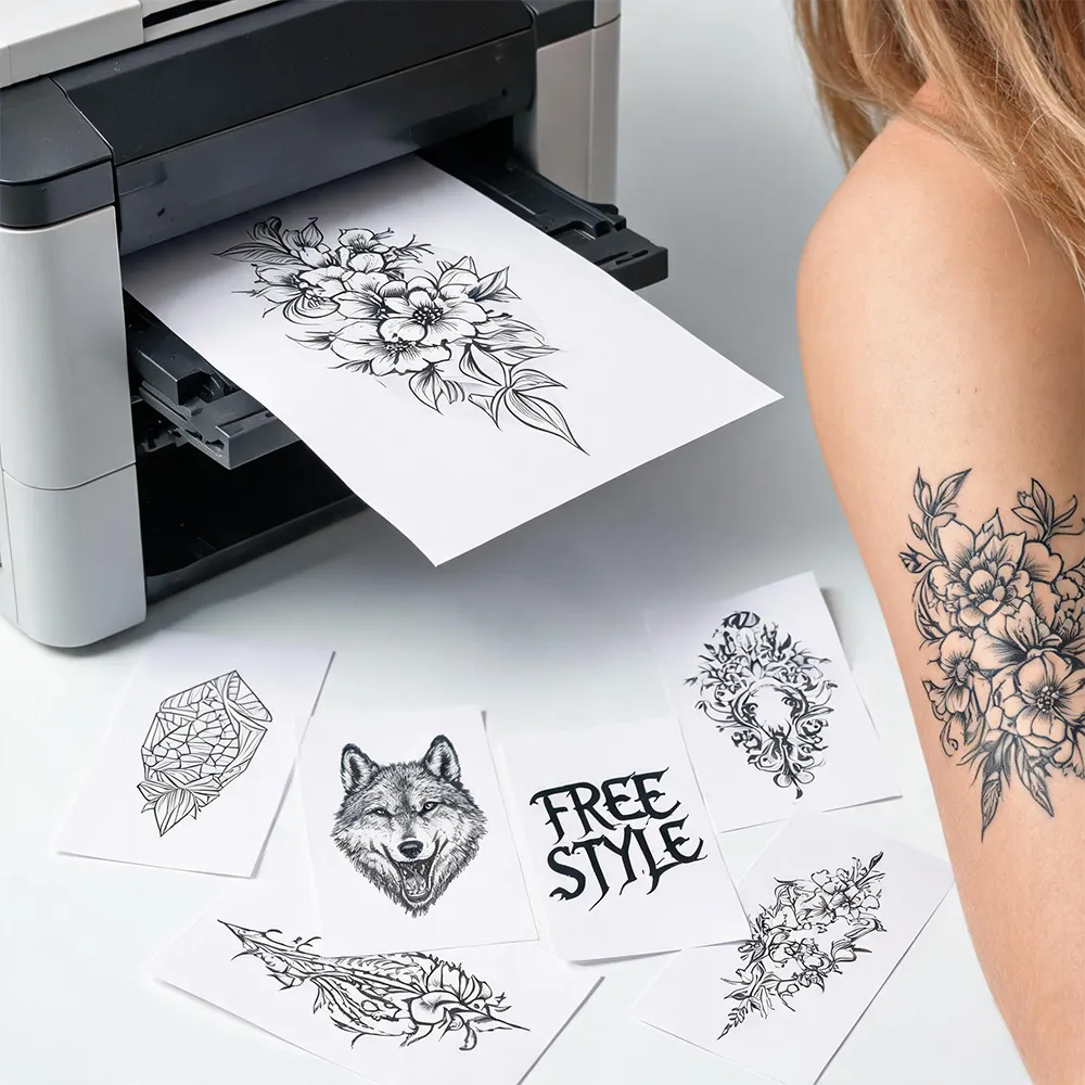 Facile à appliquer pour papier à tatouer