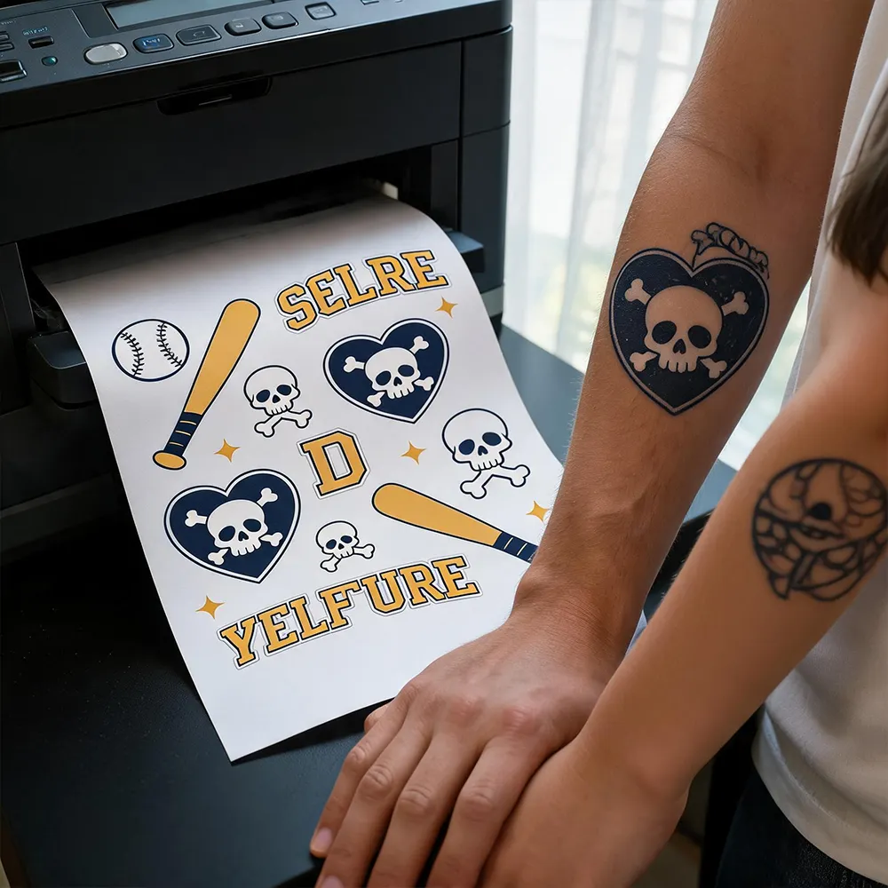 Facile à appliquer pour papier à tatouer