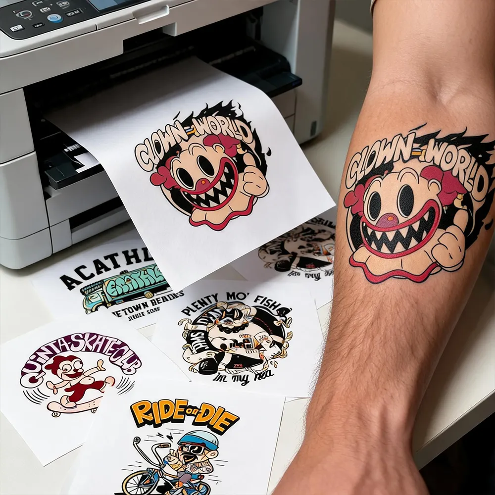 Facile à retirer du papier à tatouer