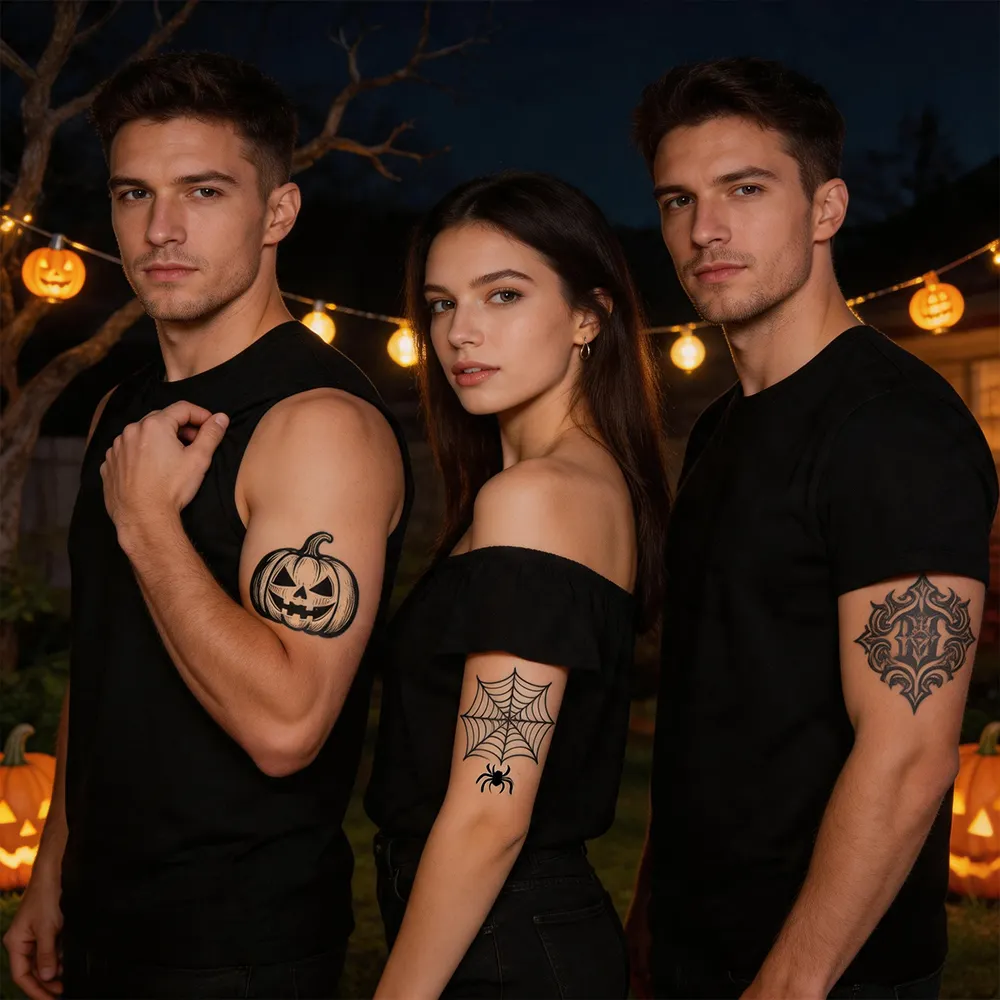 Autocollants de tatouage de festival