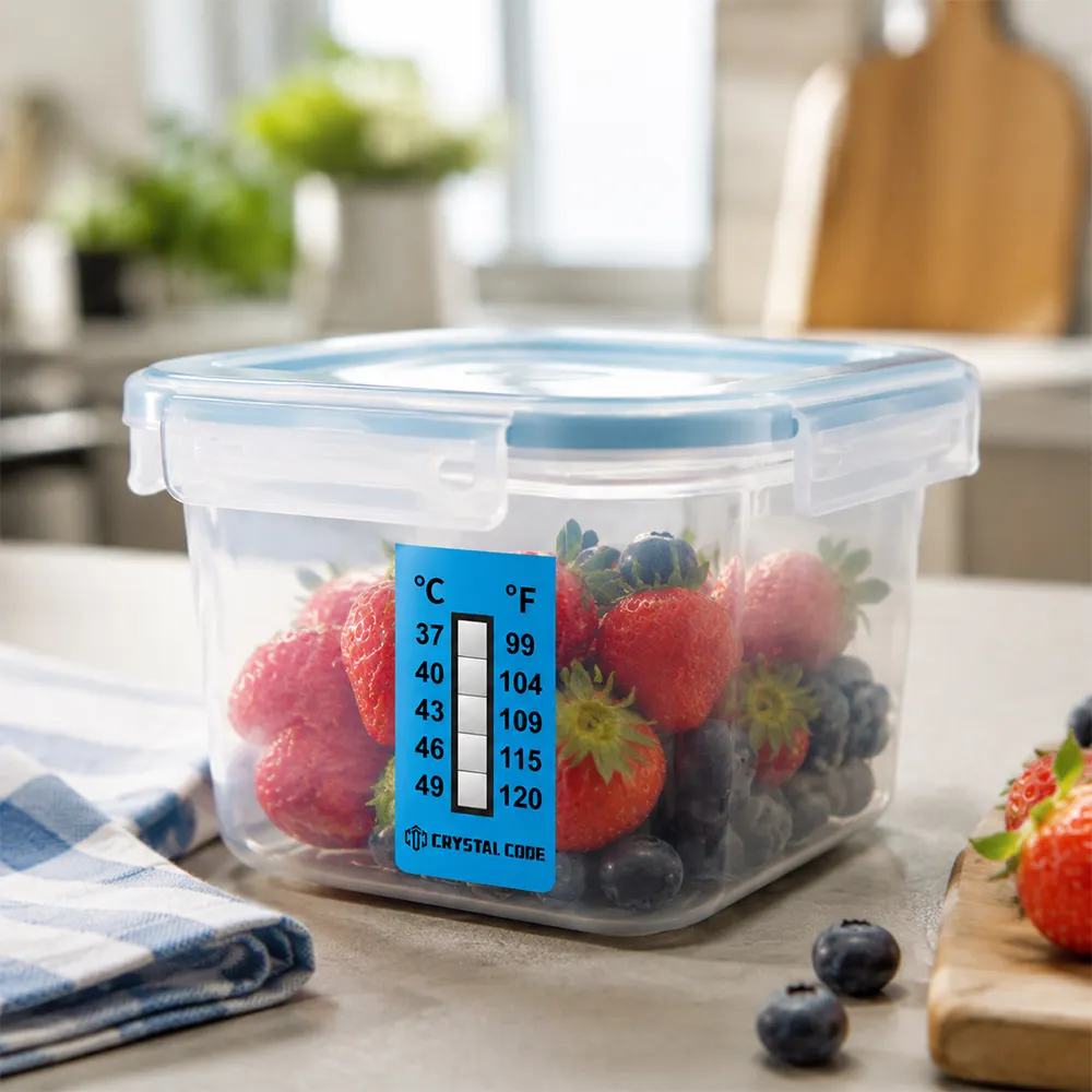 Étiquette de surveillance de la température de l’industrie alimentaire