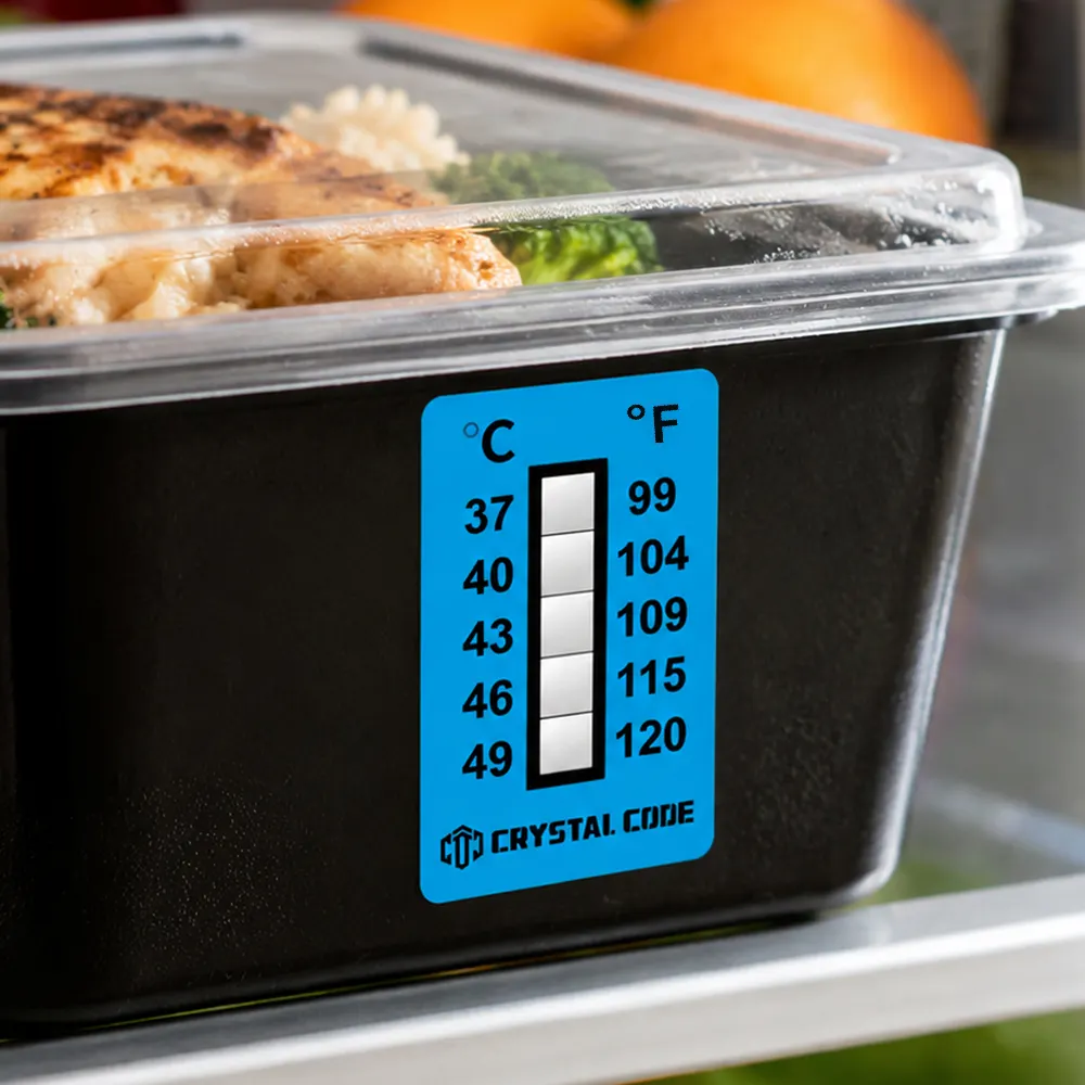 Étiquette de surveillance de la température de l’industrie alimentaire