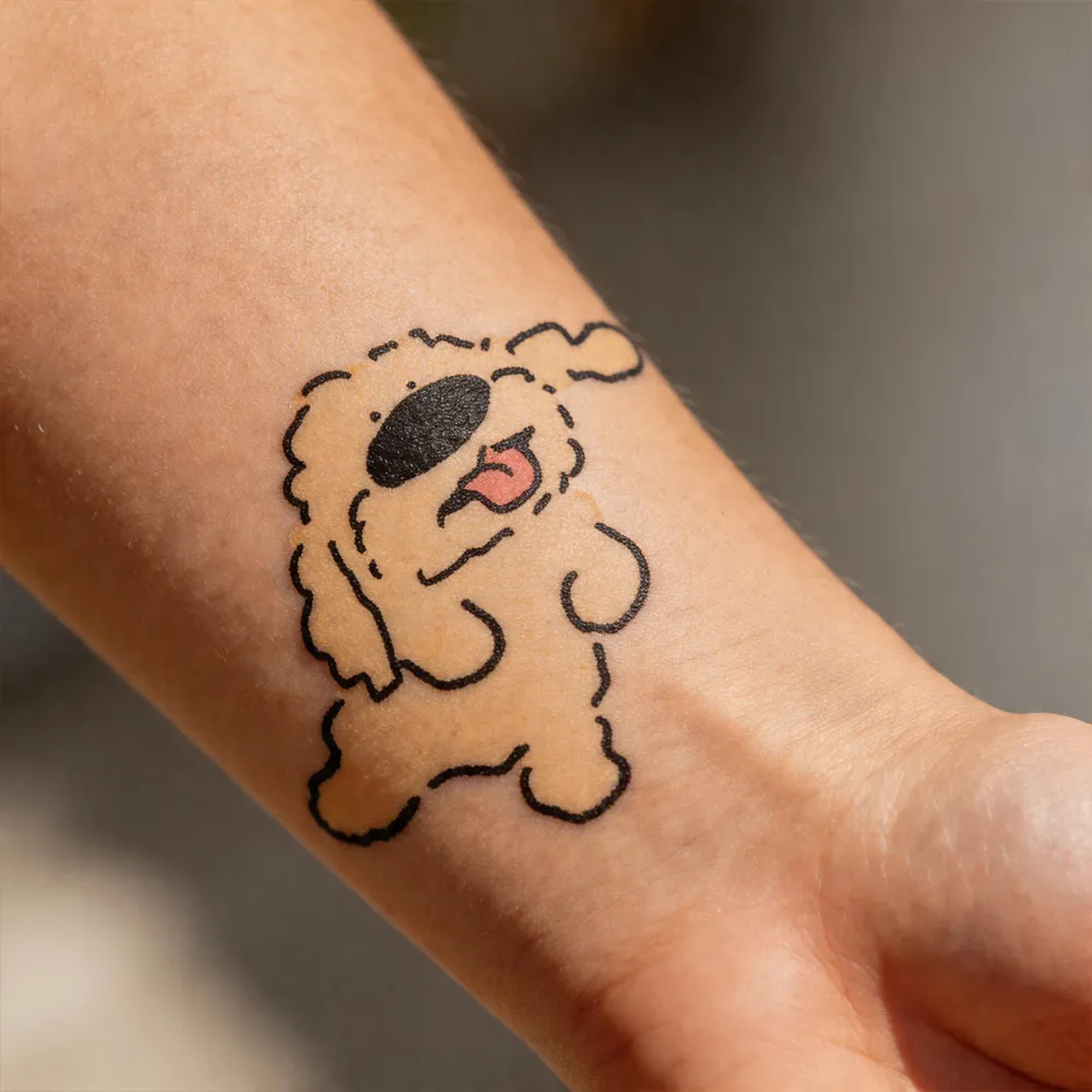 Autocollants faits maison pour tatouages