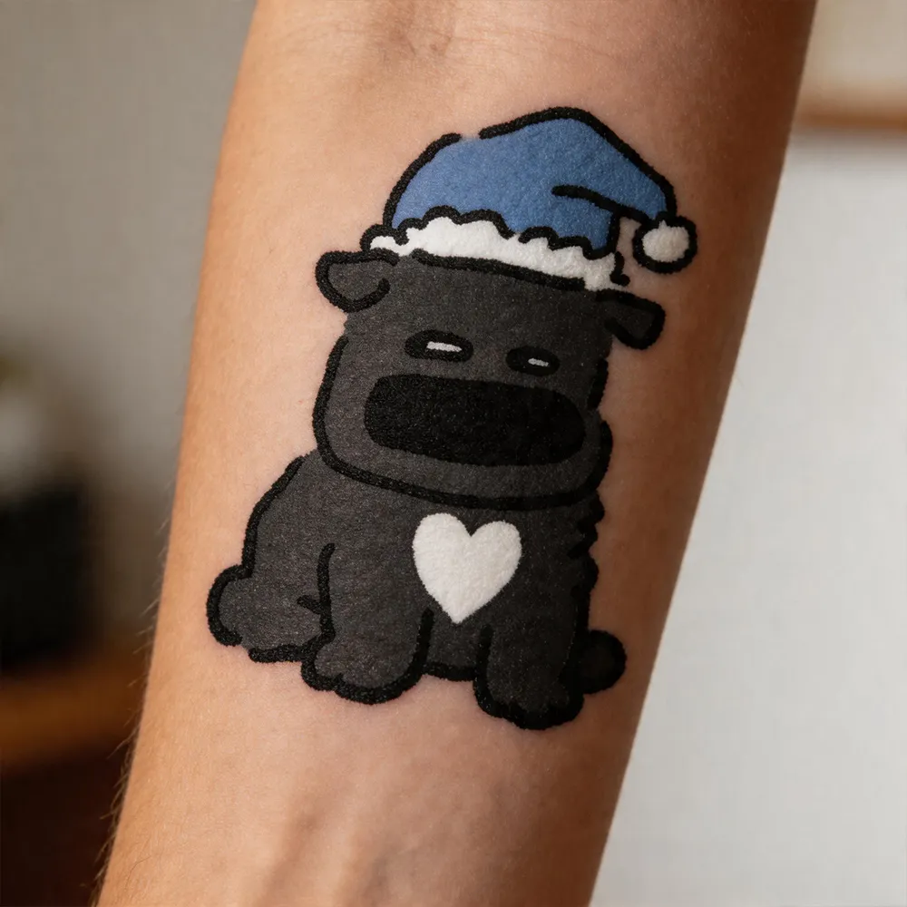 Autocollants faits maison pour tatouages
