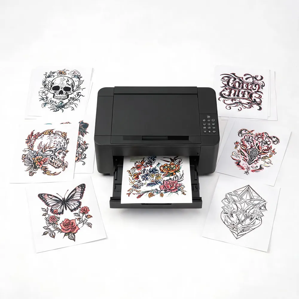 Imprimerie à domicile pour papier à tatouage