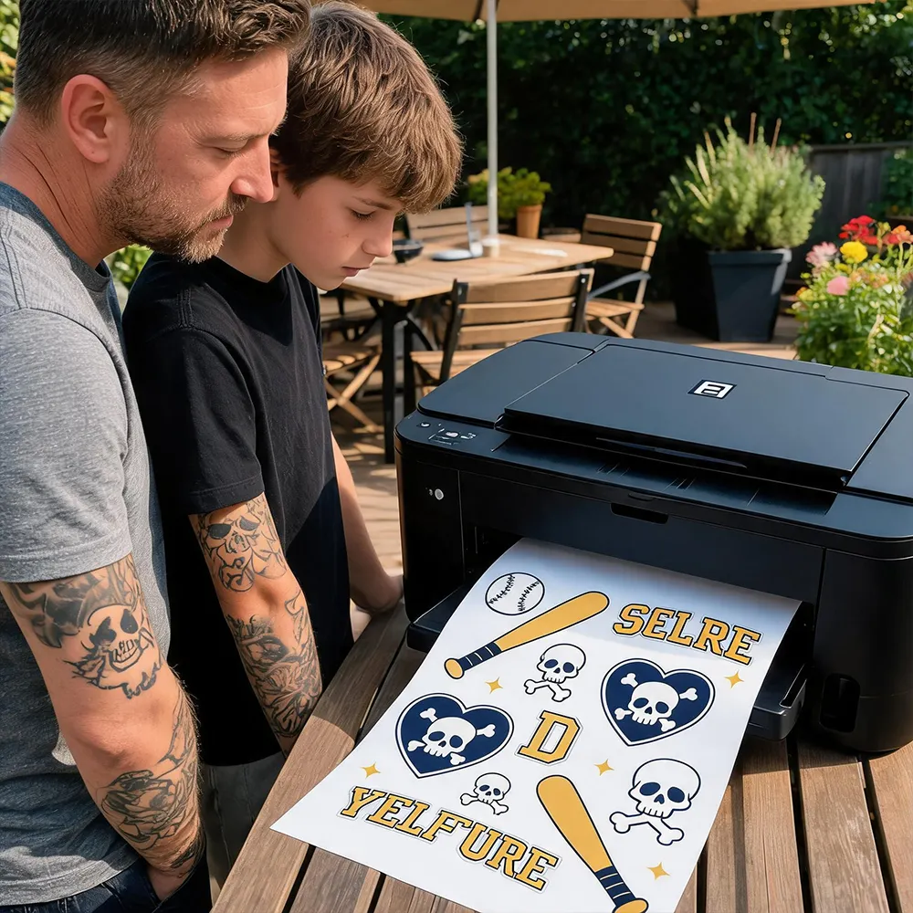 Imprimerie à domicile pour papier à tatouage