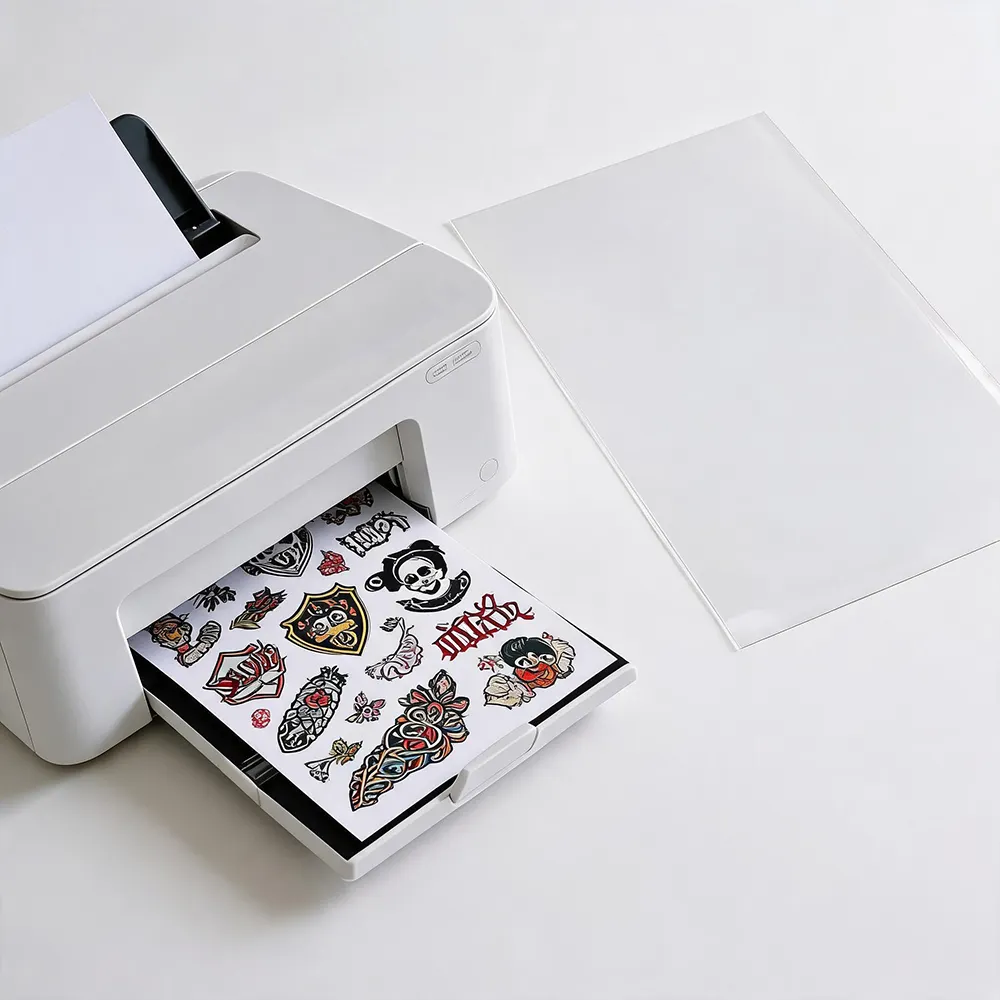Papier temporaire à tatouage jet d’encre