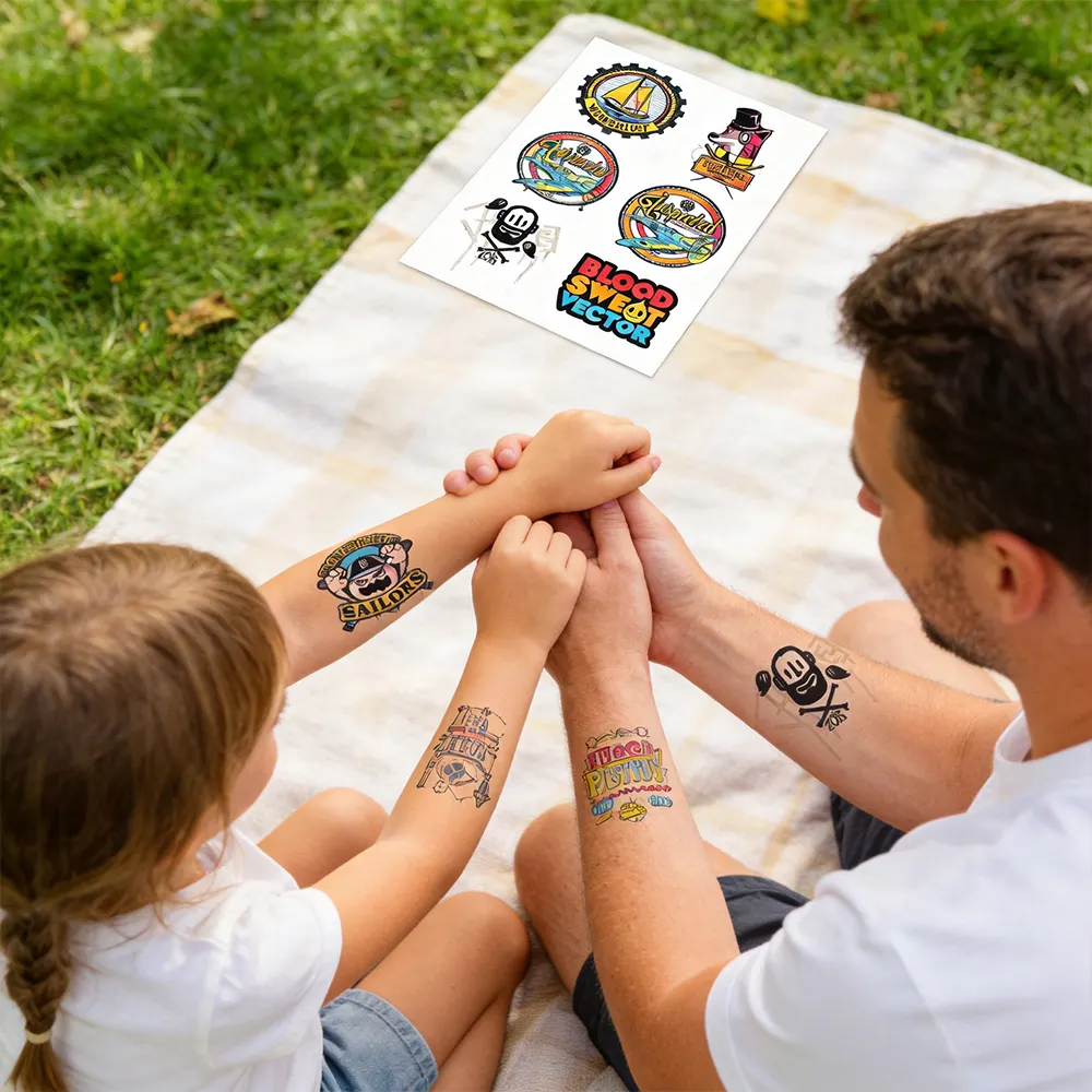 Tatouages temporaires pour enfants