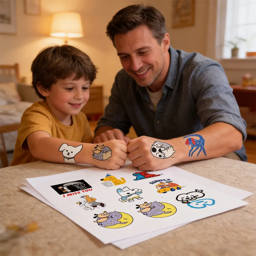 Tatouages temporaires pour enfants