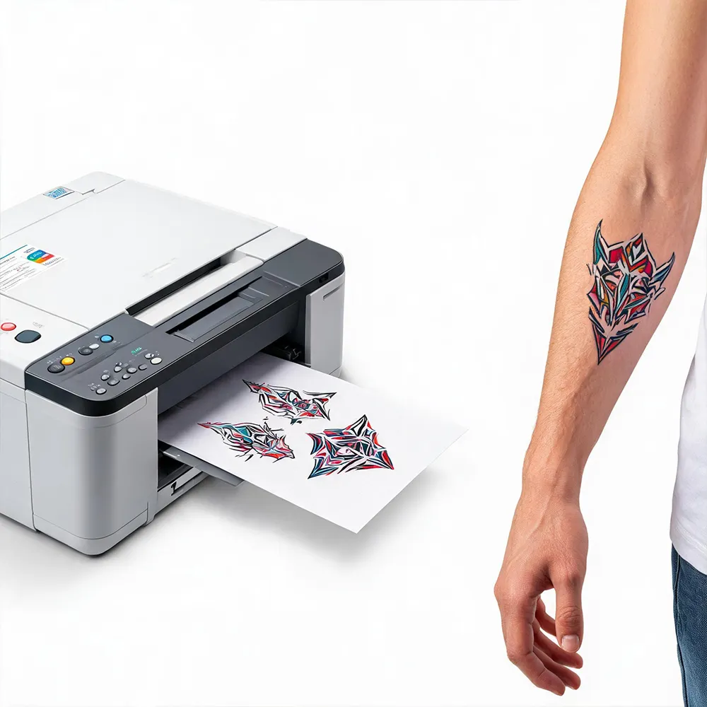 Papier à tatouage grand format