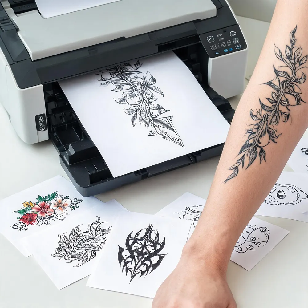 Papier de transfert de tatouage laser