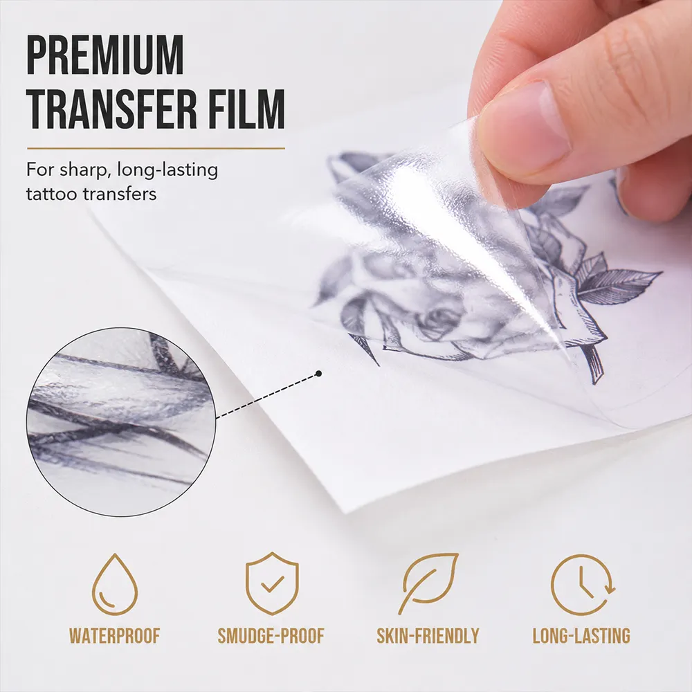 Papier à tatouage à marque propre