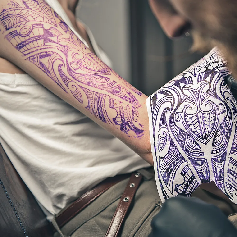 Papier de transfert professionnel pour tatouages
