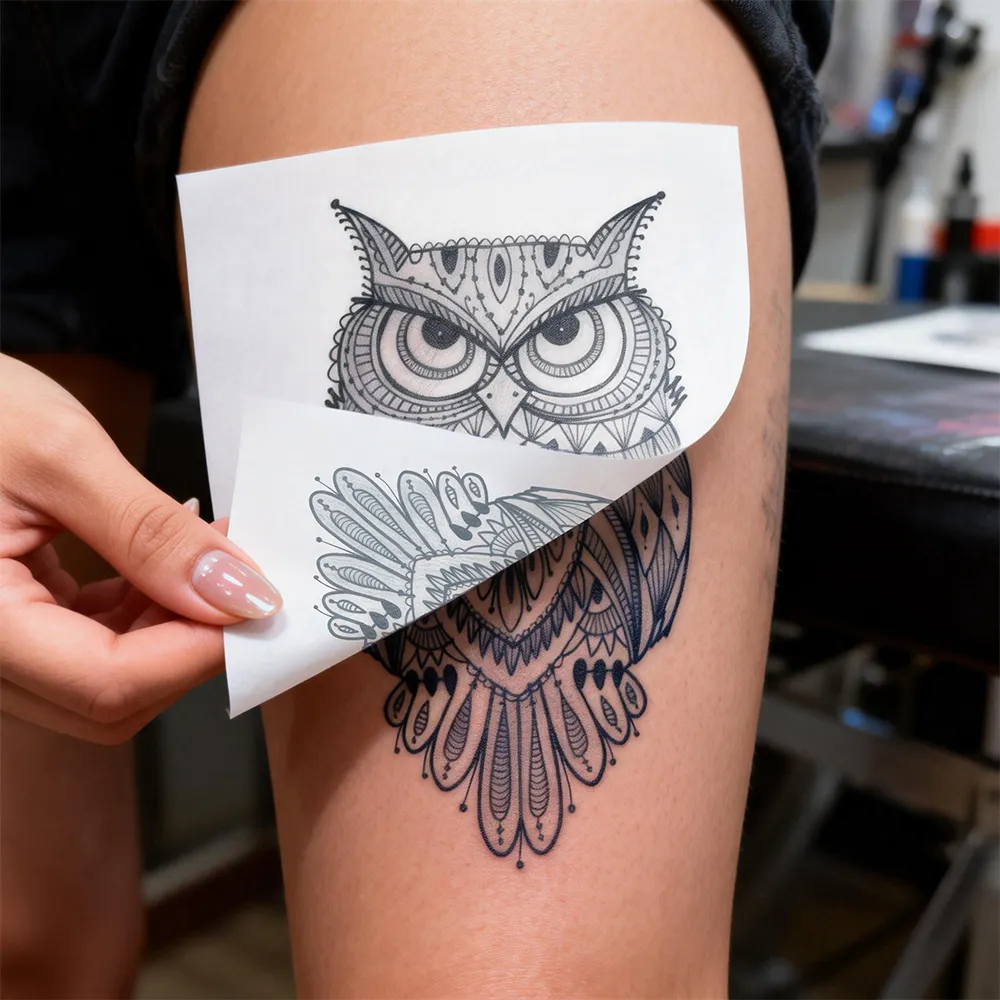 Papier de transfert professionnel pour tatouages