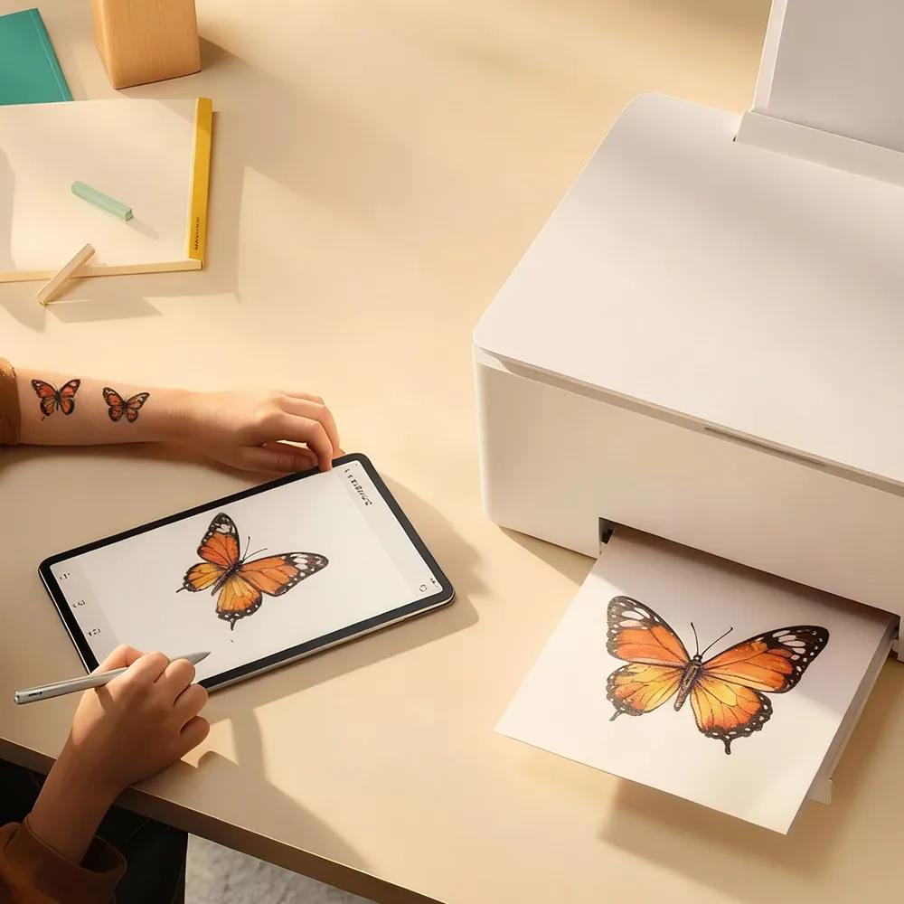 Papier de tatouage sûr pour la peau