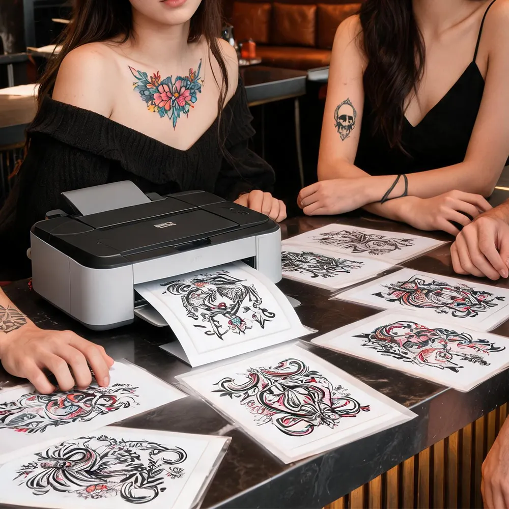 Kit de papier à tatouage