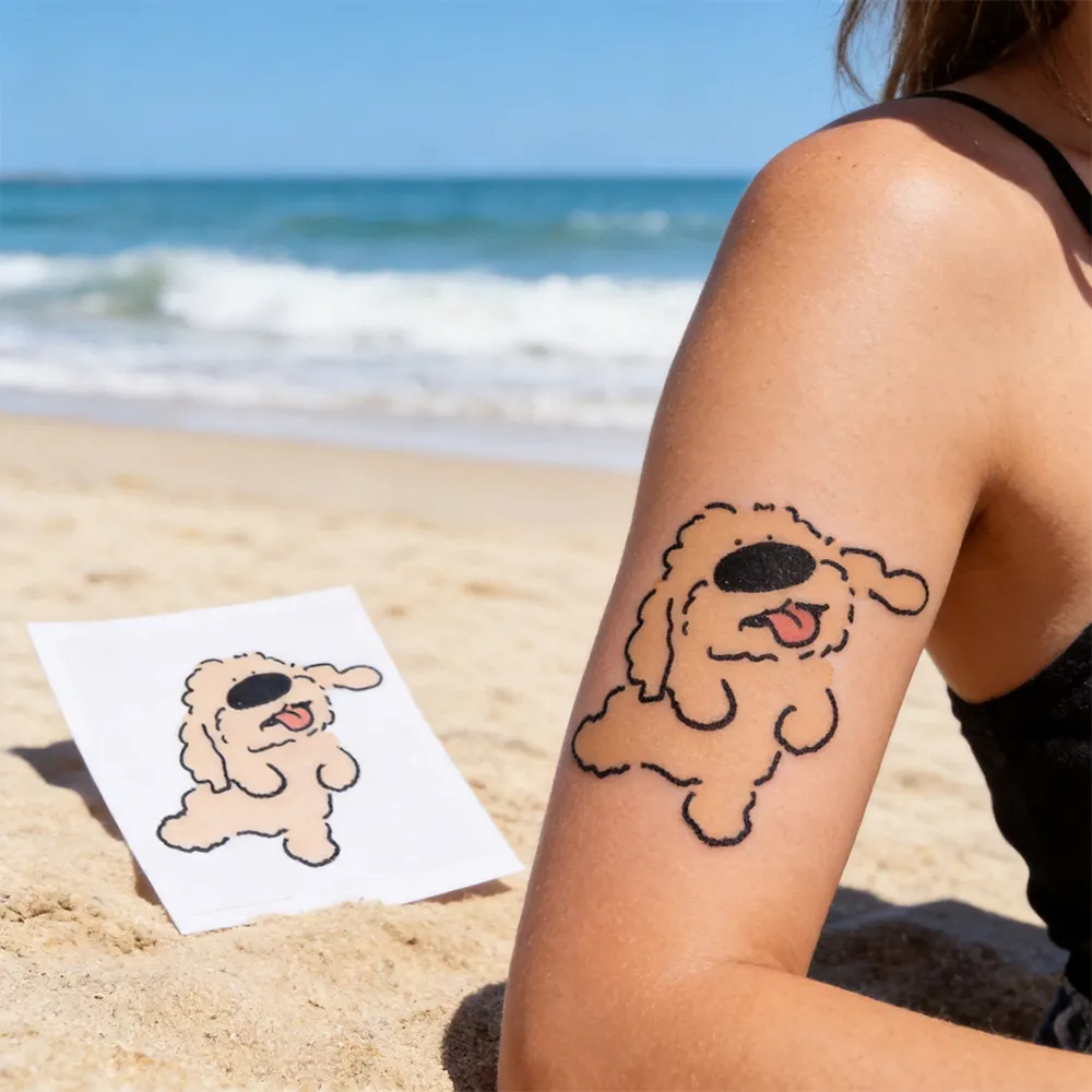 Autocollants tatoués pour la peau