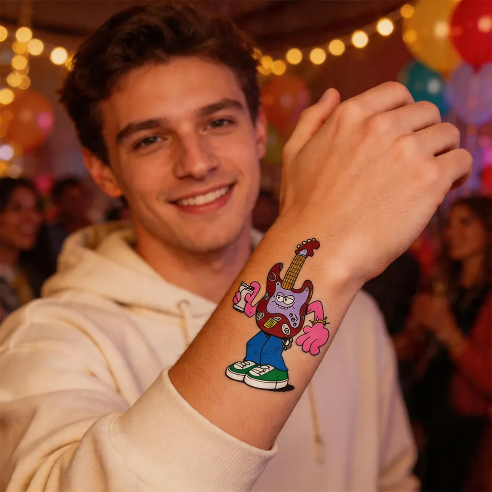 Autocollants tatoués pour la peau