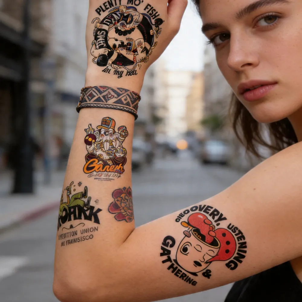 Papier de tatouage temporaire