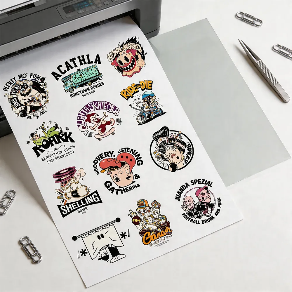 Papier de transfert temporaire pour tatouage