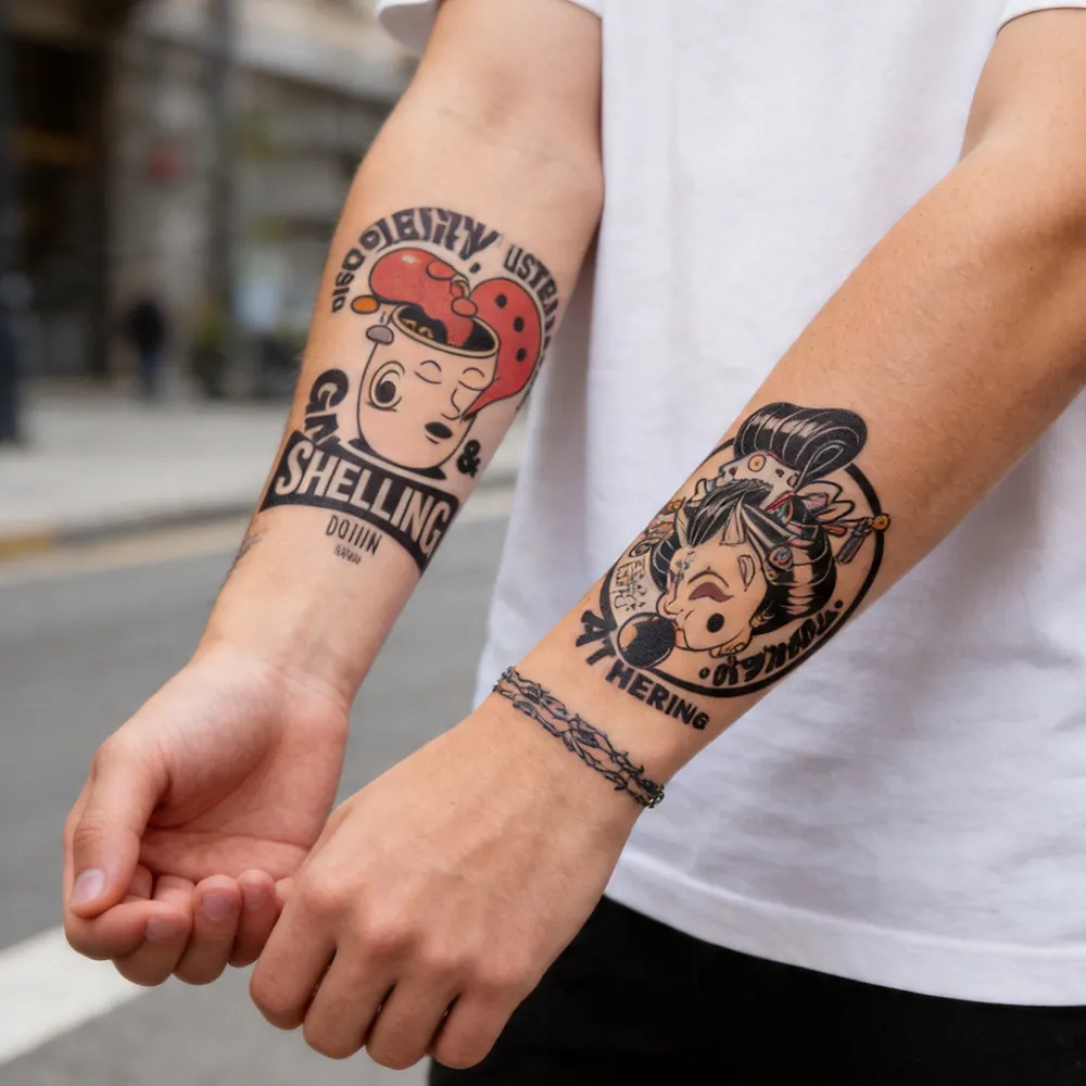 Papier de transfert temporaire pour tatouage