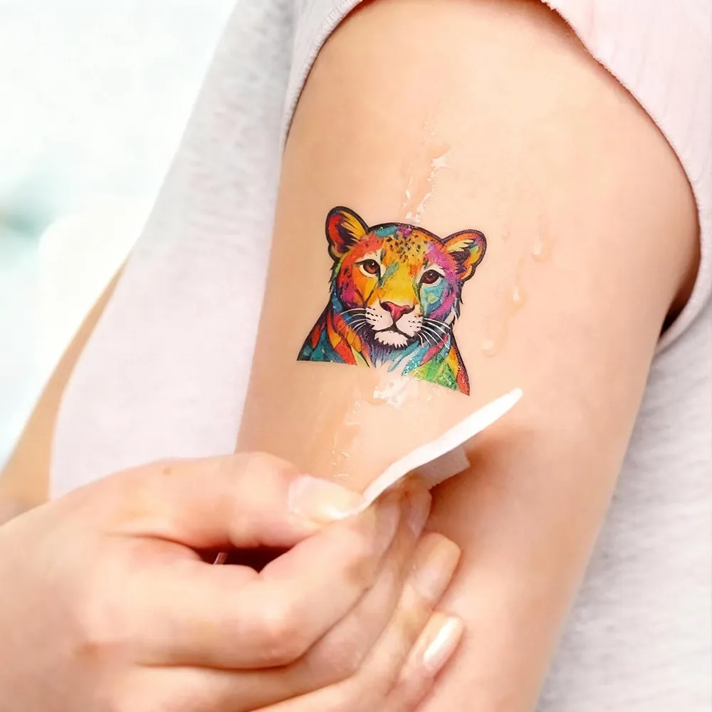 Papier de tatouage à transfert d’eau
