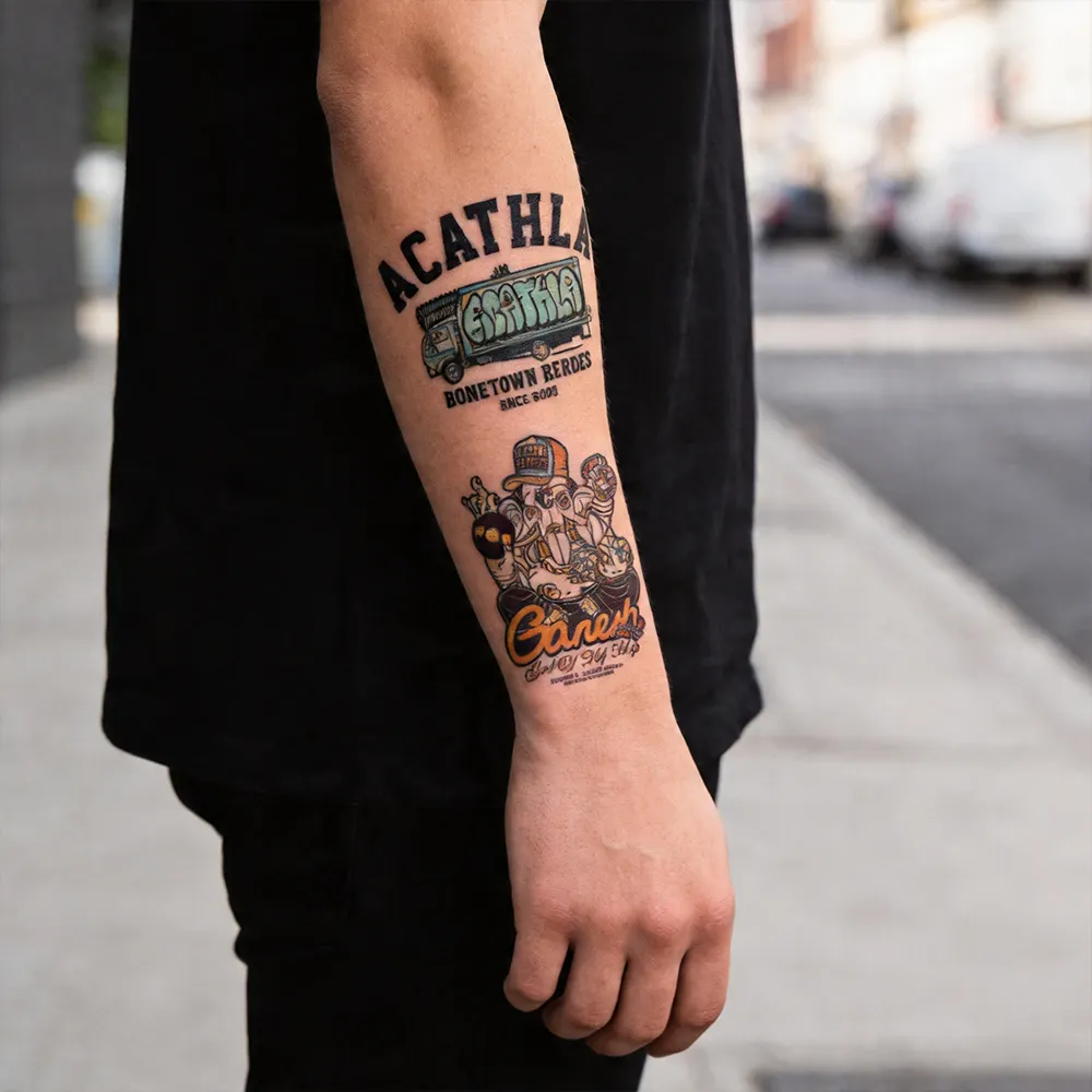 Papier de tatouage à transfert d’eau